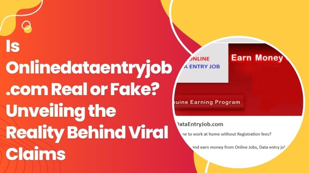 onlinedataentryjob .com real or fake