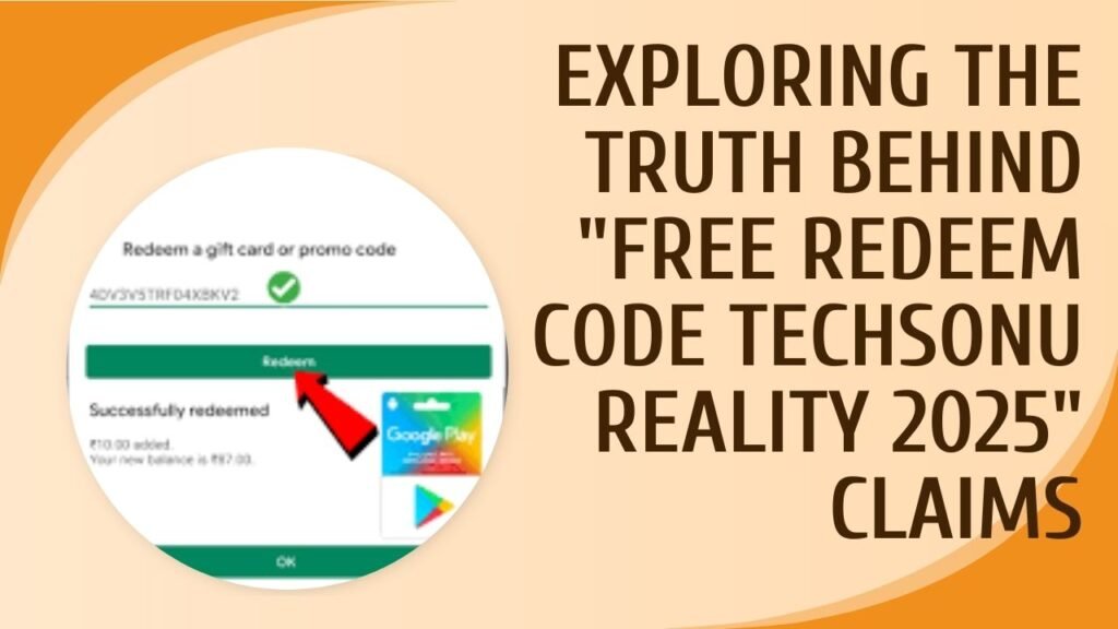 free redeem code techsonu