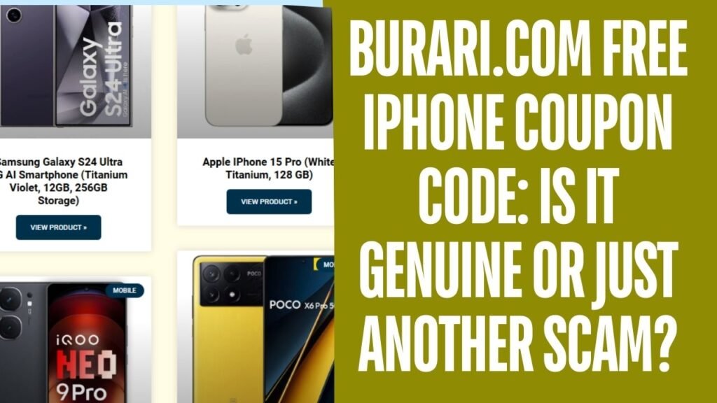 Burari .com free iphone coupon code