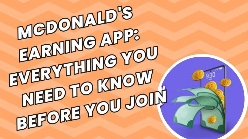 McDonald's earning app fake or real