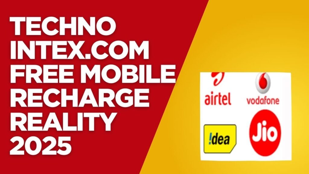 Techno intex.com Free Mobile Recharge