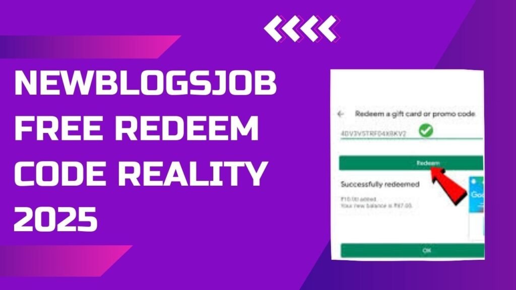 newblogsjob free redeem code