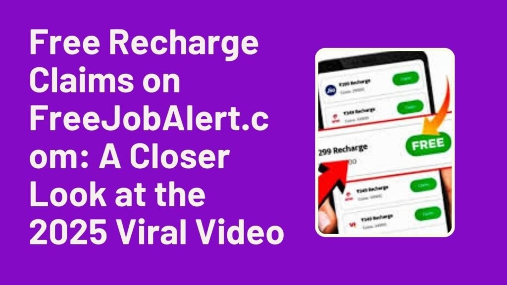 free job alert/freejobalert.com/freejobalert .com free recharge