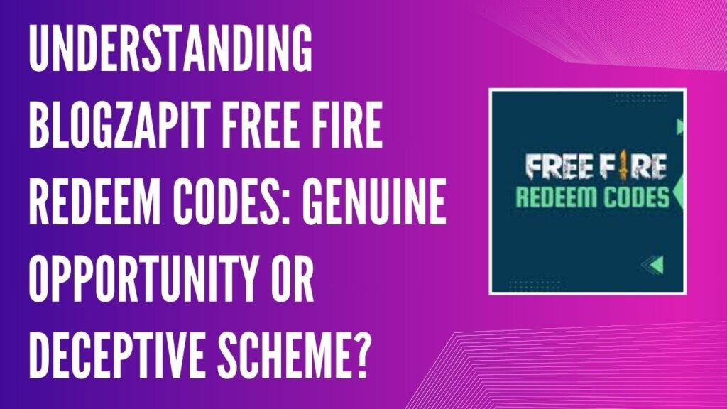 Blogzapit Free Fire Redeem Code