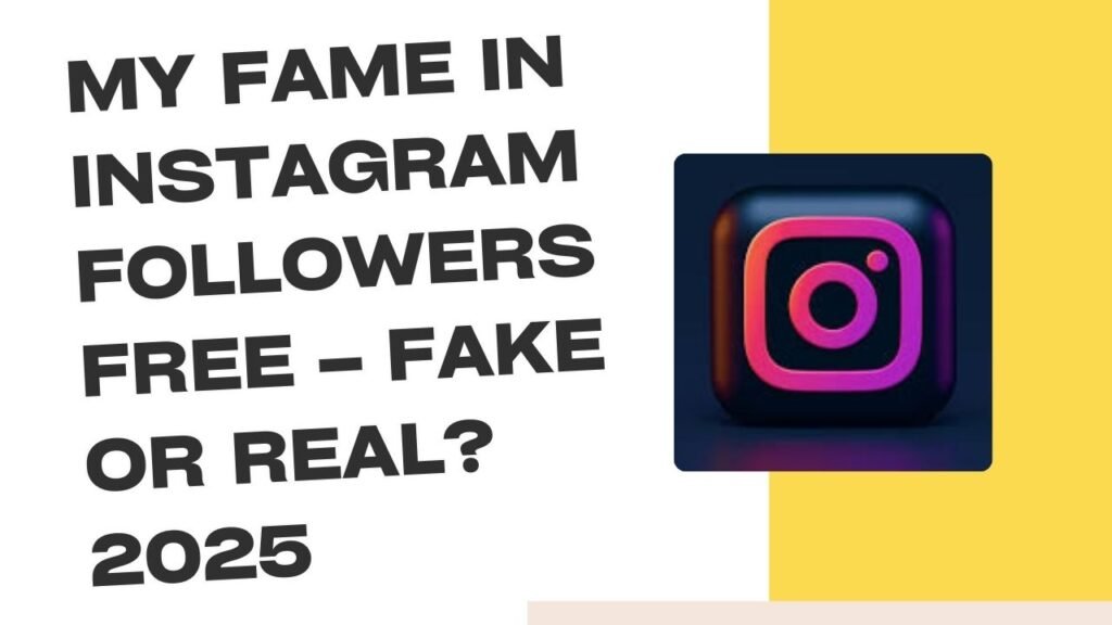 my fame in instagram followers free